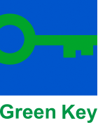 Green key label